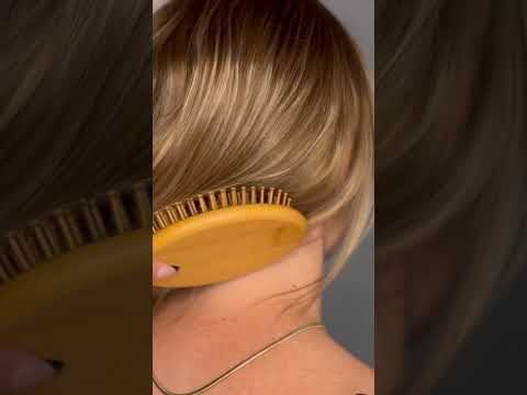 One Minute of Super Relaxing ASMR Hairplay for the Deepest Sleep #asmr #relax #brushingsounds