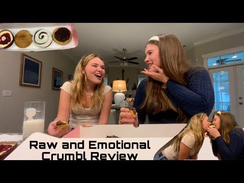 Raw and Emotional Crumbl Cookie Review (ft: BFF Emily)