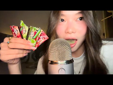 ASMR Eating Pop Rocks + Fizzy Drink🥤Crackling, popping sounds