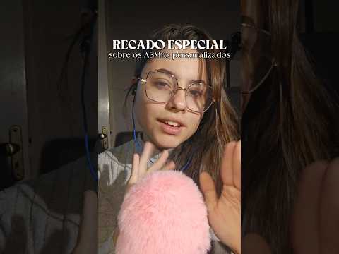 ASMR Personalizado 😍 entre em contato comigo pelo email que eu te explicarei certinho como funciona!