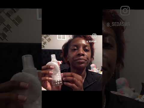 ASMR Face Shaving RP Snippet 😴 #relax  #skincare  #tinglytriggers