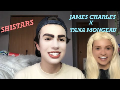 ASMR- JAMES CHARLES DOES TANA MONGEAU’S MAKEUP