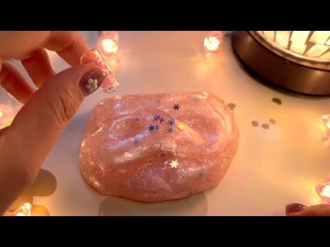 ASMR│pink slime│ No talking