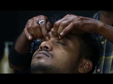 Tip Top Pin Pen ASMR Massage By Uncle Barber | 3D ASMR Sound And Neck Cracking