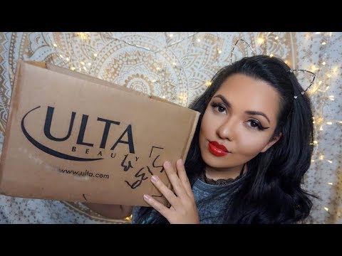 Whispered Ulta Haul  Crinkly Chit Chat ASMR