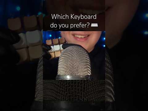 Which Keyboard do you prefer? 🩷 #asmr