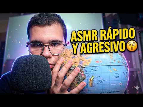 ASMR EXTREMADAMENTE RÁPIDO Y AGRESIVO 😵‍💫 (NO PARARÁS DE SENTIRLO)