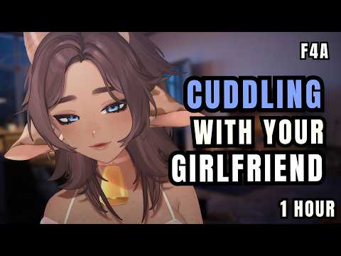 【ASMR】Soft Girlfriend Cuddles You Back To Sleep [Heartbeats] [Soft Breathing] [1 hour]