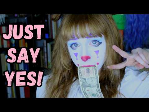 wanna be a clown? (asmr)