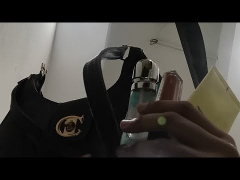 ASMR what's in my Bag + doing your makeup | no talking | lofiasmr | actual camera touching | AsmrIA
