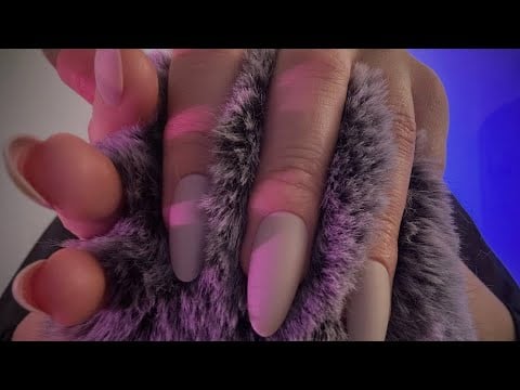 ASMR Fluffy Mic Scratching 💅🏻🤯 | Scalp Massage 💆🏻‍♀️✨ Deep Brain Massage 🧠🫠 (No Talking)