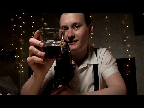 ASMR SHOTGAME - Drunk Bartender Does 10 Requested Triggers