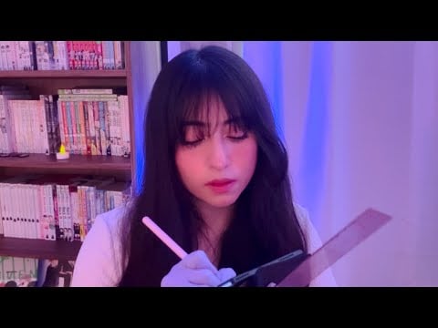 ASMR Measuring you in detail (soft spoke, roleplay)
