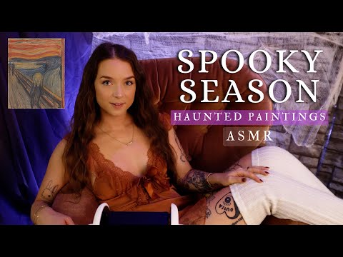 ASMR | Haunted Painting's | Spooky Season 💀