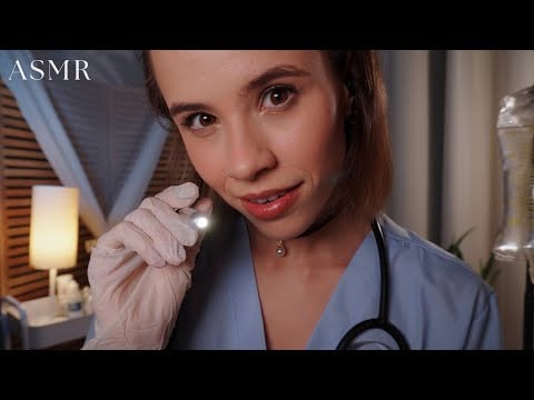 ASMR Enfermeira Sensorial do PLANTÃO NOTURNO Cuida de Você 🏥