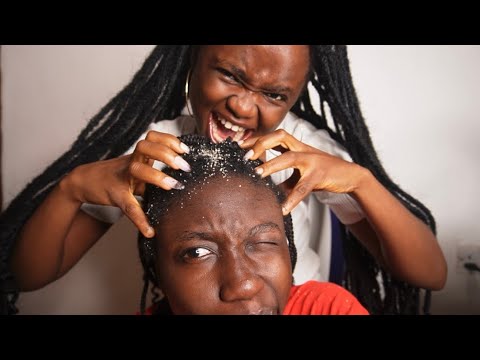 ASMR INTENSE SCALP SCRATCHING AND MASSAGE FOR DEEP SLEEP 😴 
