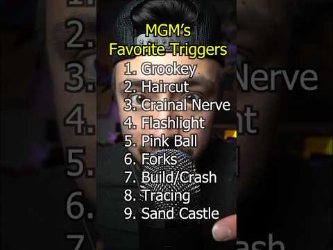 SOME OF Y’all’s FAVE ASMR Triggers! | Shoutout to MGM for their continuous support!