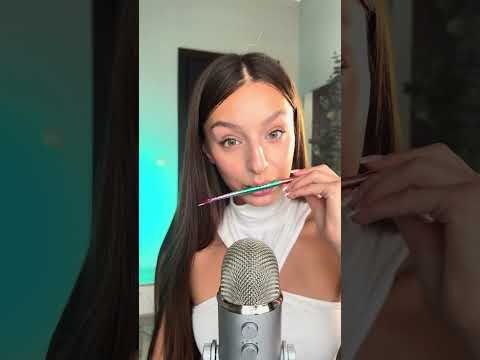 Overrated triggers 🤫 #asmr #tingles #triggersforsleep #visualtingle