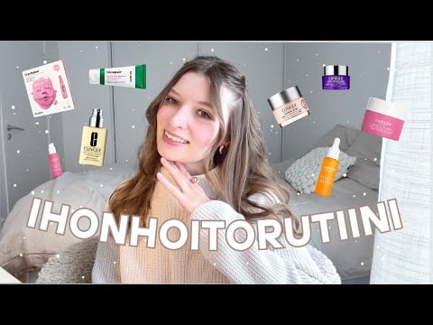 ASMR suomi - Minun ihonhoitorutiini & ihonhoitotuotteet esittely