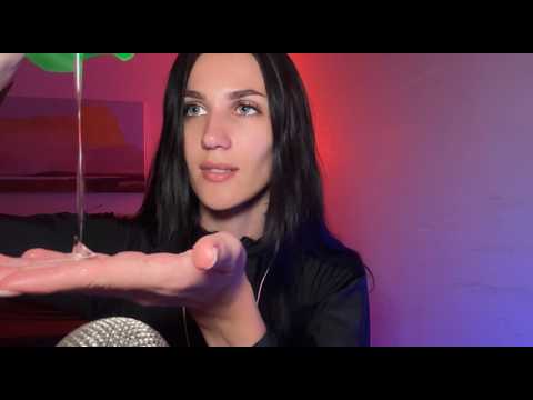 ASMR Gel Texture Sounds 💧 Deep Relaxation & Smooth Hand Movements