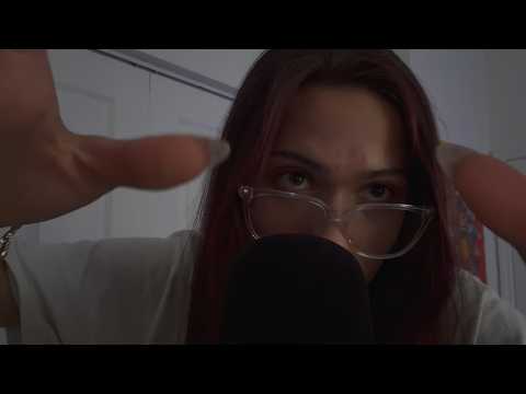 Girl with anxiety tries to calm yours ASMR