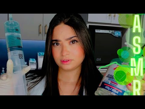 ASMR:ENFERMEIRA RUDE TE MEDICANDO!