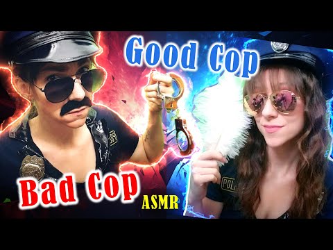 Good Cop vs. Bad Cop Sleep Investigation 🚔🛌 ASMR Roleplay | Stress Relief and humor