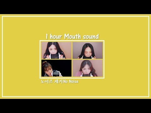 [ASMR] 1시간 모음 ♥ 노이즈 제거(No Noise)했어요 이제 편하게 들으시며 주무세요♥