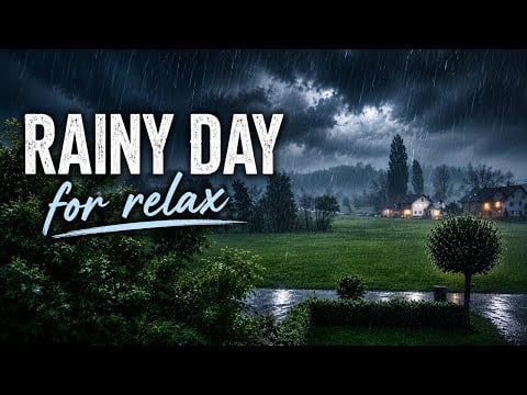 24/7 heavy Rain for deep relax and sleep