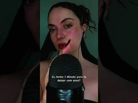 Asmr um minuto #asmr #relax #visualtingle #satisfyingtingles #triggersforsleep #asmrshorts
