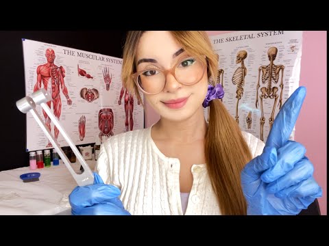 ASMR FAST Nurse Check-Up Annual Physical Medical Exam Roleplay Eye, Ear, Face, Cranial Examination