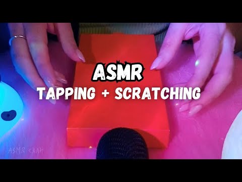 ASMR Para Dormir - Tapping + Scratching | asmrcaah