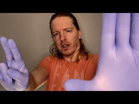 ASMR | Fast Chaotic Cranial Nerve Exam