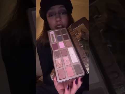 ASMR giving you my makeup palettes #lofiasmr