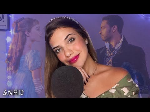 ASMR ROLEPLAY - Brigerton | Te arrumando para o baile: Sons de boca, pincel na tela