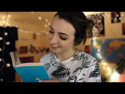 [ASMR] Big Sister Reads You to Sleep 5 (Light Thunderstorm)