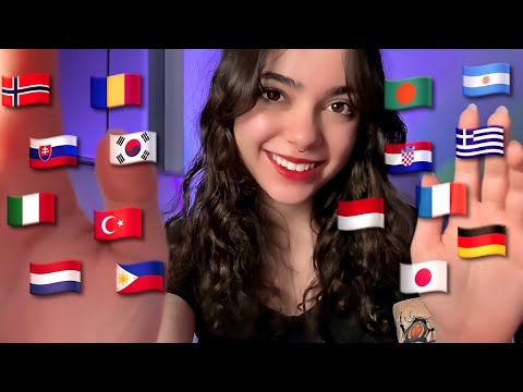 ✨ASMR | Falando "VOCÊ É ESPECIAL" em diferentes idiomas✨