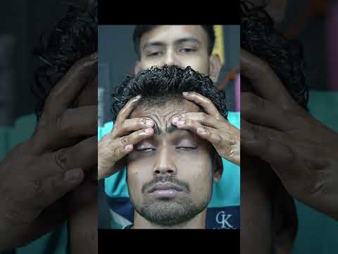 Sleepy Head Massage ASMR #shorts