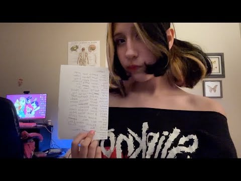 asmr but if i say YOUR name, you go to sleep :) 
