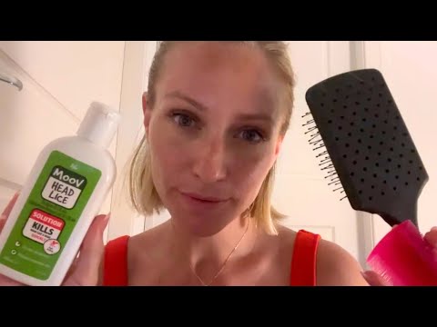 ASMR Lice Inspection & Removal 🪲✨ Mouth Sounds & Personal Attention