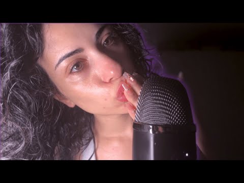 ASMR | Mic Kissing & Affirmations for Stress Relief