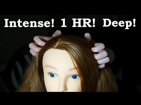 ASMR The Most REALISTIC and INTENSE Scalp Massage (no talking, scratching, brushing)