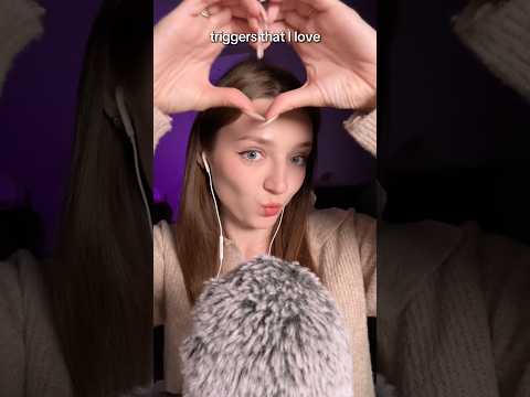 Triggers that I love #asmr #asmrsounds #asmrrelax #asmrtingles #asmrsleep #relax #tingles #whispers