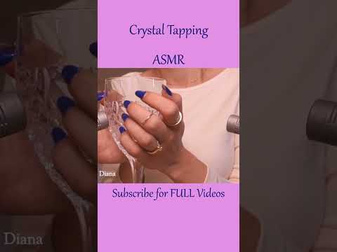 Crystal Tapping ASMR ❤️ Relaxing Sounds #shorts