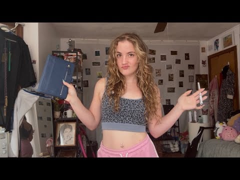 authentic morning routine: skincare, journal, deep breaths (ASMR Personal Attention & bestie grwm)