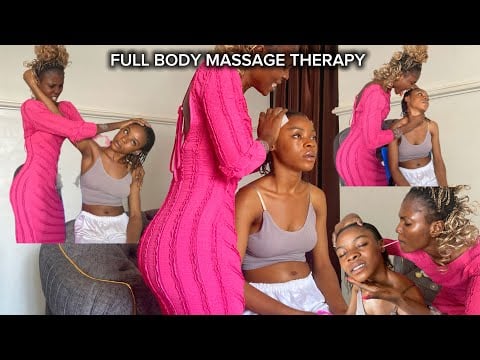 ASMR Deep Sleep Therapy 💆🏽‍♀️ Chest, Tingling Neck & Shoulder Massage Intense Head Scratching 