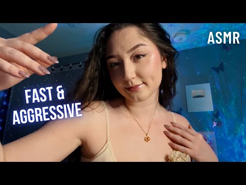 ASMR Removing Negative Energy *Fast & Aggressive* Personal Attention