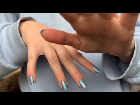 [ASMR] Get tingles quickly with my upclose & slowmo hand movements + gentle river sounds