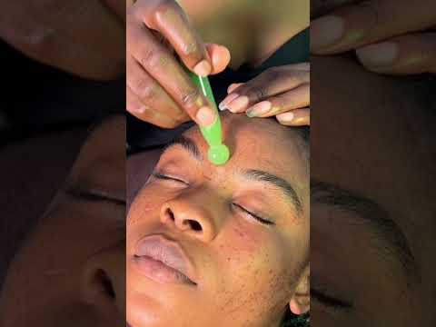 Asmr face massage and nose massage with gum chewing and nitpicking #asmrbygracejohn #satisfying