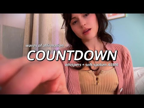 ASMR Affirmations and Countdown to Wash Away Self Doubt